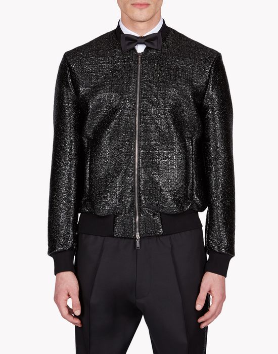 Dsquared2 Black Evening Bomber - Jackets for Men | Official Store