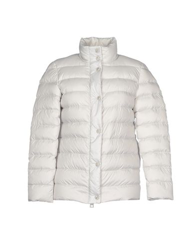 Woman Puffer White Size S Polyester