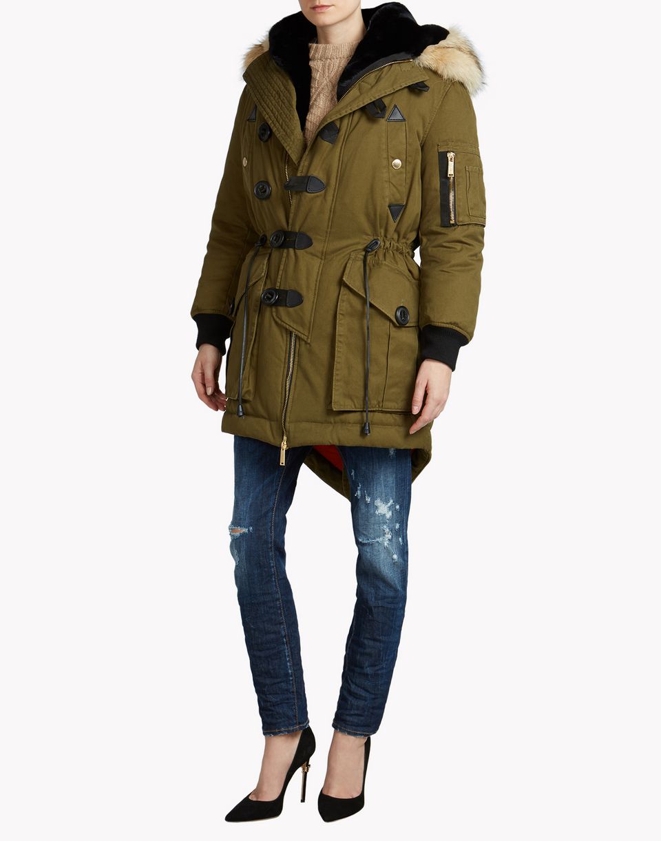 Dsquared2 Ranger Puff Parka - Coats for Women | Official Store