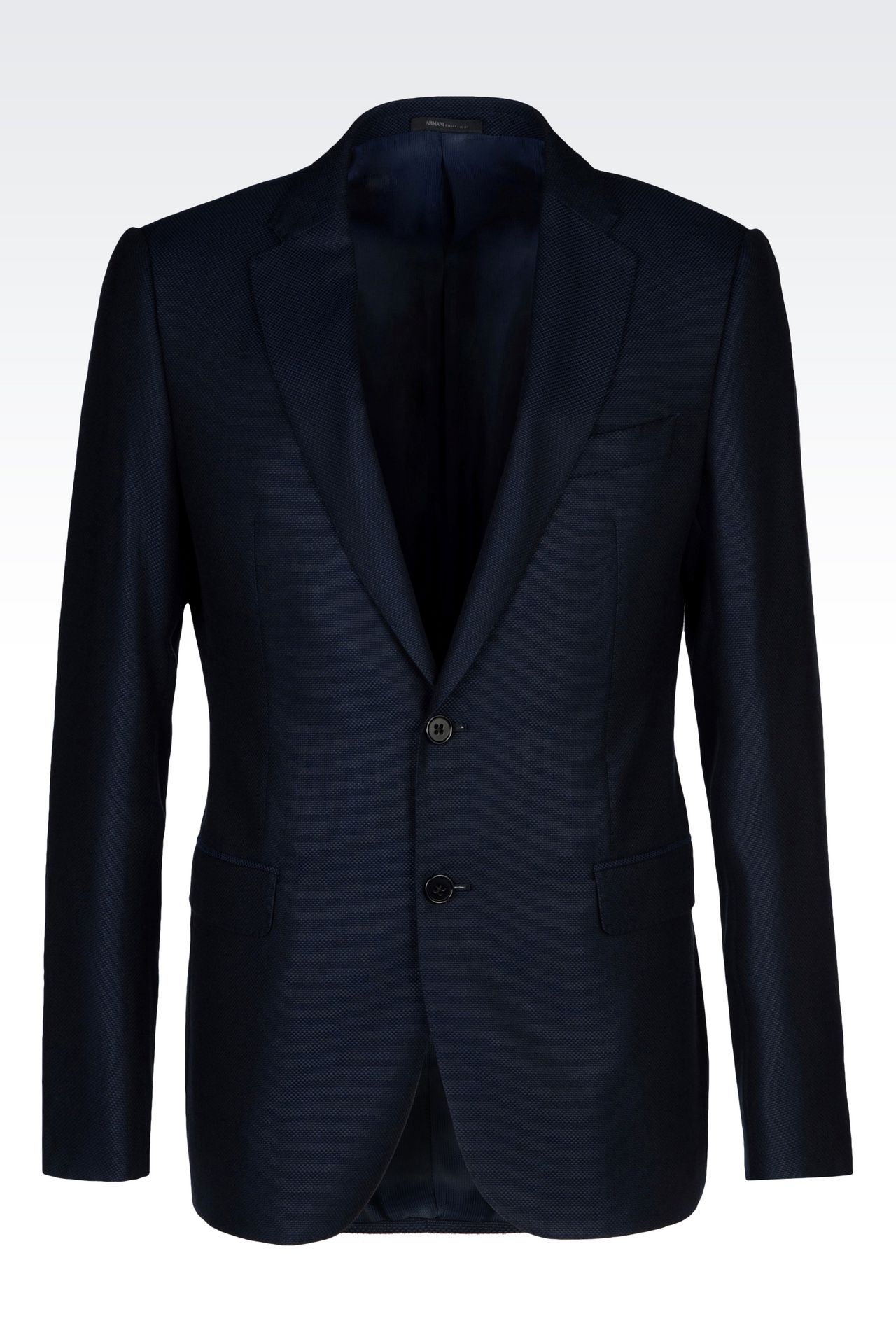男士 二粒扣西装上衣 | armani collezioni 阿玛尼官方网络旗舰店