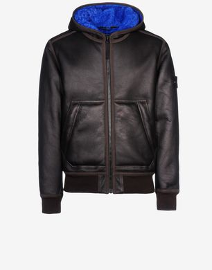 Stone island sheepskin sales jacket