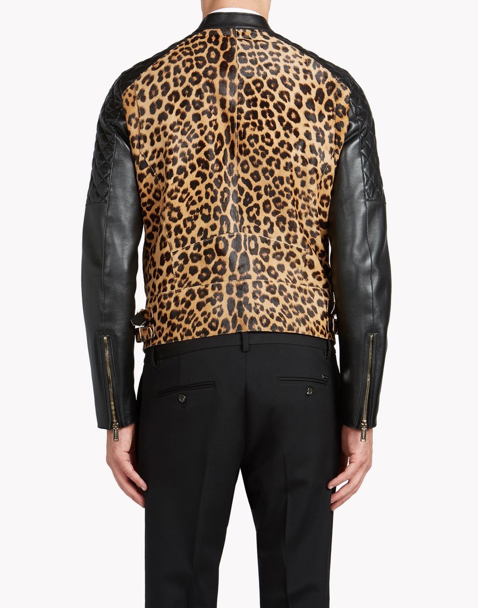 Dsquared2 Leather Jacket, Leather Outerwear Men - Dsquared2 Online Store