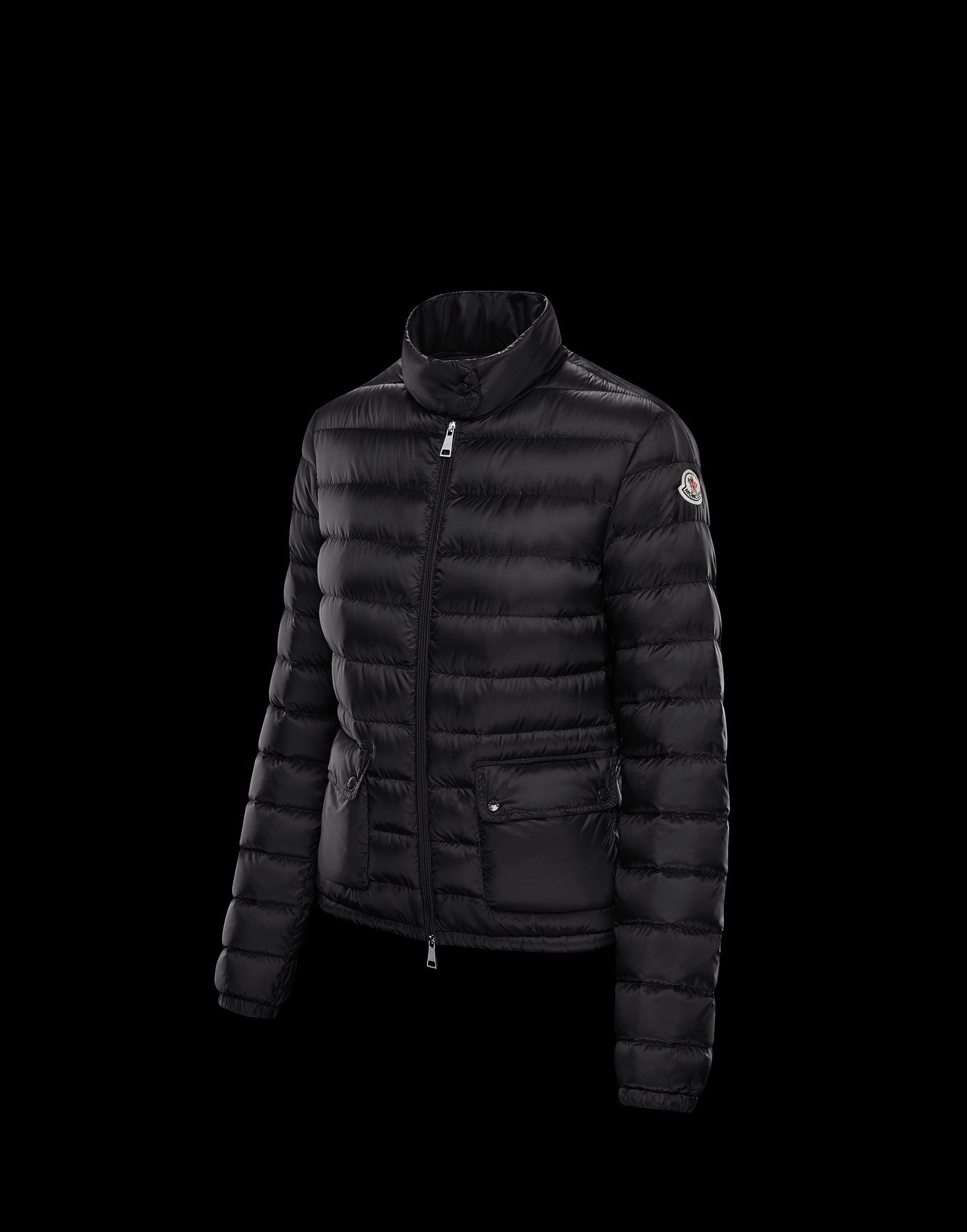 moncler lans jacket black
