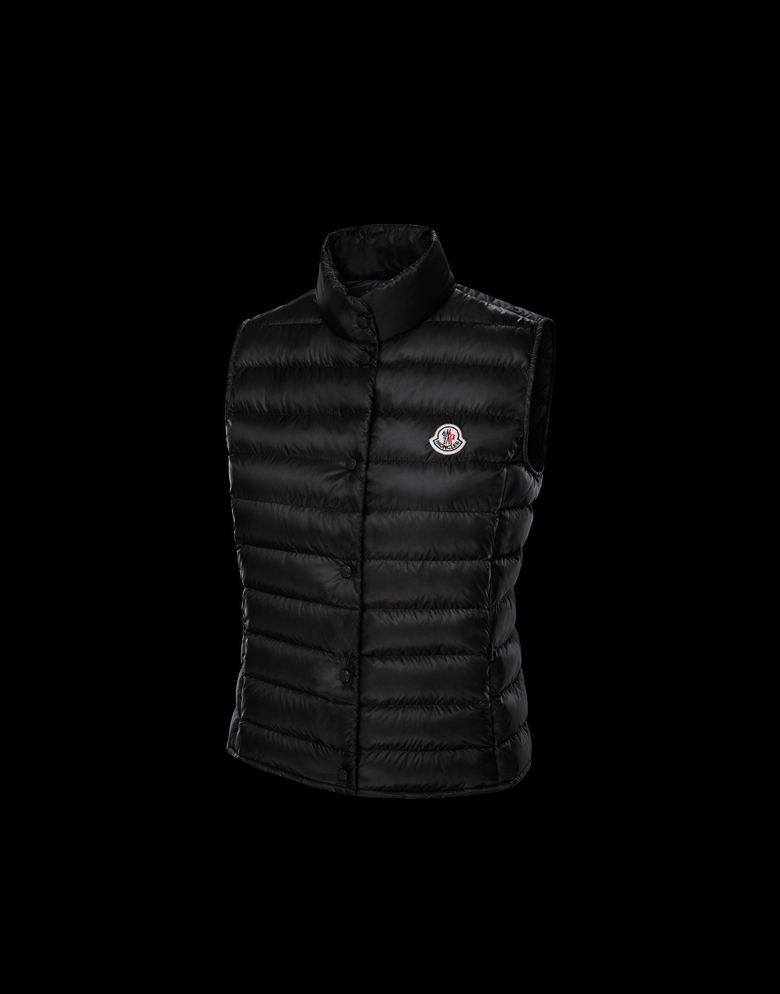 black moncler vest