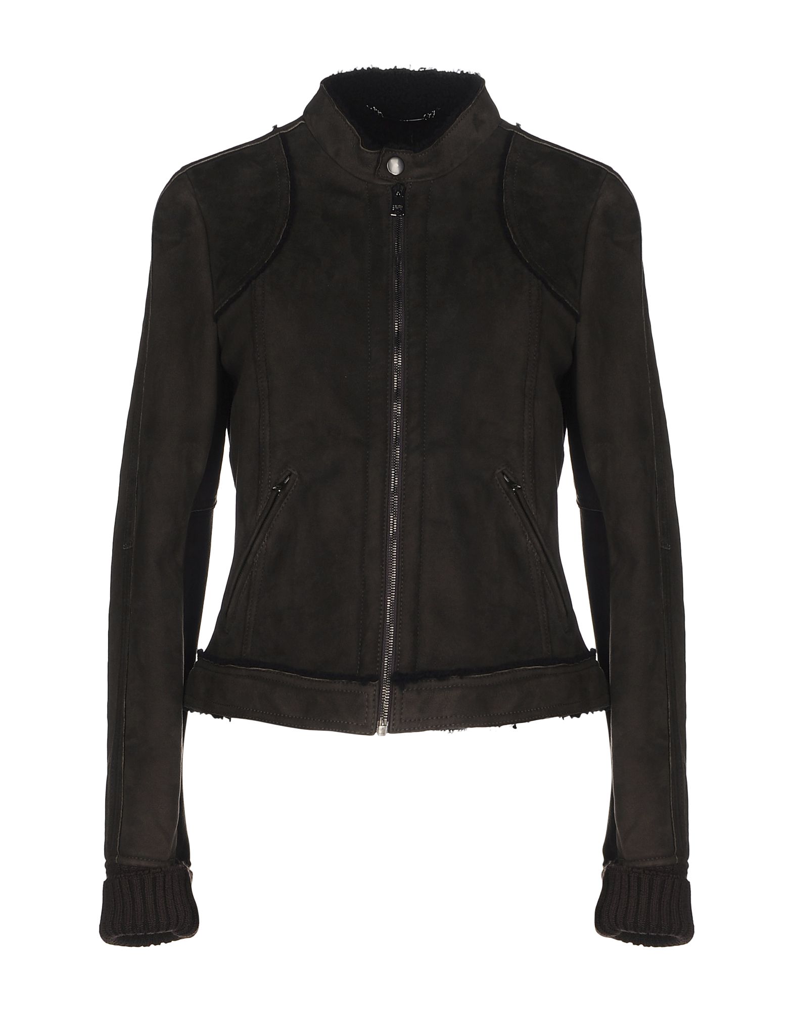 DOLCE & GABBANA Leather jacket,41638378GW 5