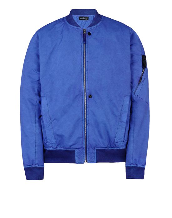 41651298ti - COATS & JACKETS STONE ISLAND SHADOW PROJECT Jacket 40503 BOMBER JACKET _ DAVID-TC WITH FALLOUT COLOUR TREATMENT<br>GARMENT DYED SINGLE LAYER FABRIC STONE ISLAND SHADOW PROJECT - 0