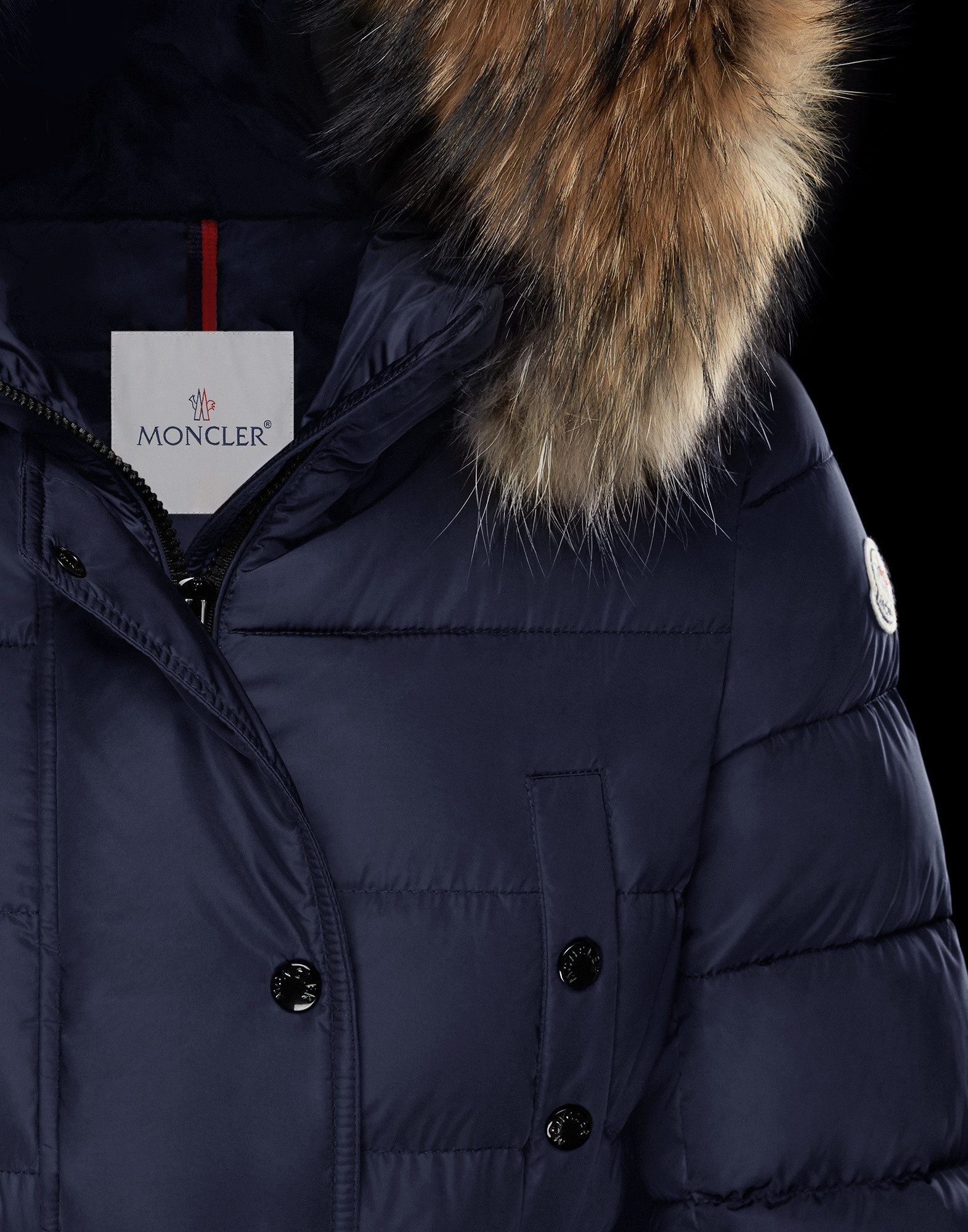 moncler bomber with fur