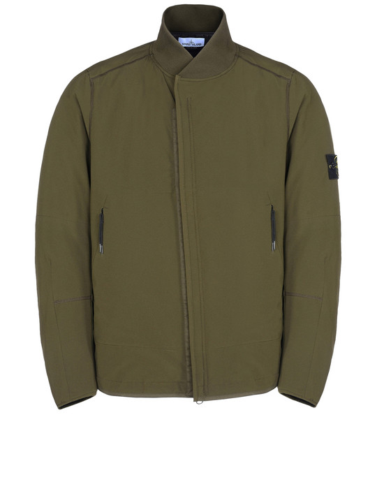 Mid-length jacket 43927 SOFT SHELL-R WITH PRIMALOFT® INSULATION TECHNOLOGY  STONE ISLAND - 0
