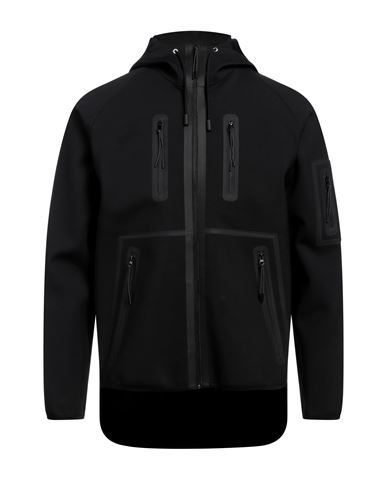 Man Jacket Black Size 38 Virgin Wool, Elastane, Viscose, Polyamide, Polyurethane