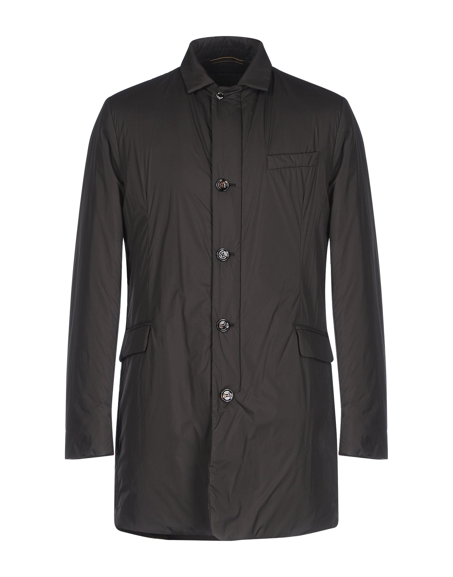 Moorer Down Jacket In Dark Brown