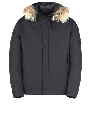 Stone island fur on sale parka