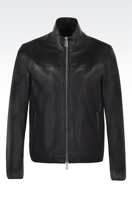 Emporio Armani Men's Fur & Leather Clothing - Armani.com