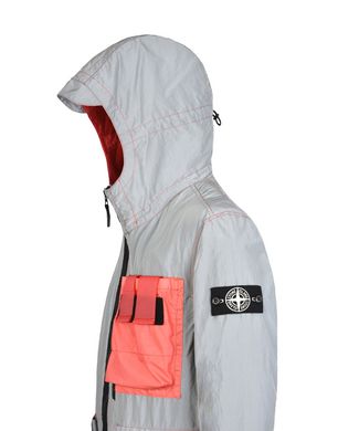 Stone island mussola gommata reflective clearance jacket