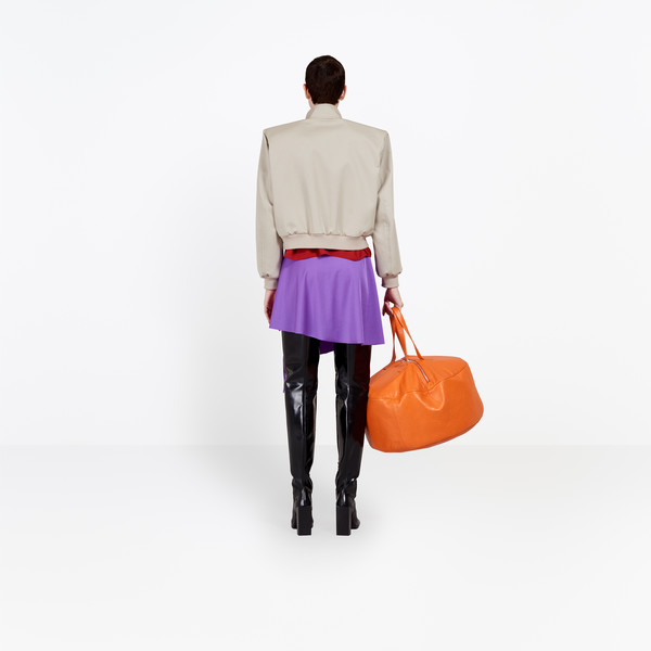 balenciaga boxy denim jacket