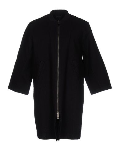 Andrea Ya' Aqov Man Overcoat Black Size XS Cotton, Virgin Wool, Polyamide, Silk