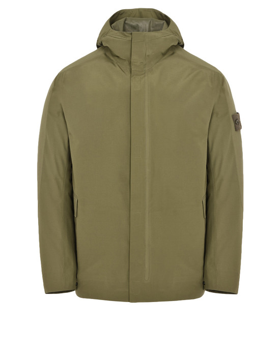 41715144if - COATS & JACKETS STONE ISLAND Mid-length jacket 42429 GHOST PIECE_TANK SHIELD FEATURING MULTI LAYER FUSION TECHNOLOGY STONE ISLAND - 0
