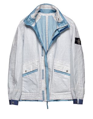 Stone island baby blue on sale jacket