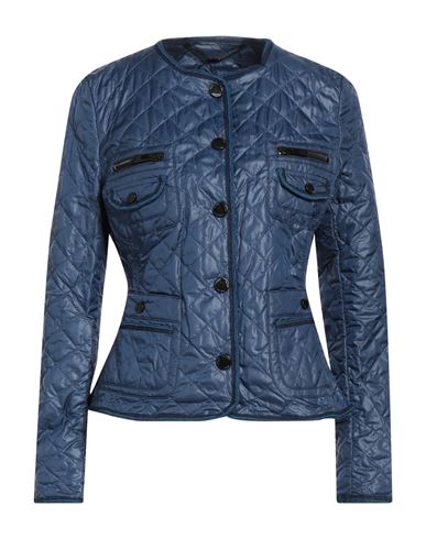 Woman Jacket Navy blue Size 6 Polyamide