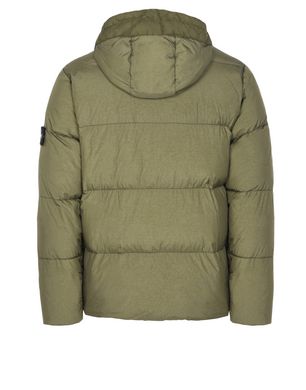 40223 GARMENT DYED CRINKLE REPS NY DOWN ジャケット Stone Island 