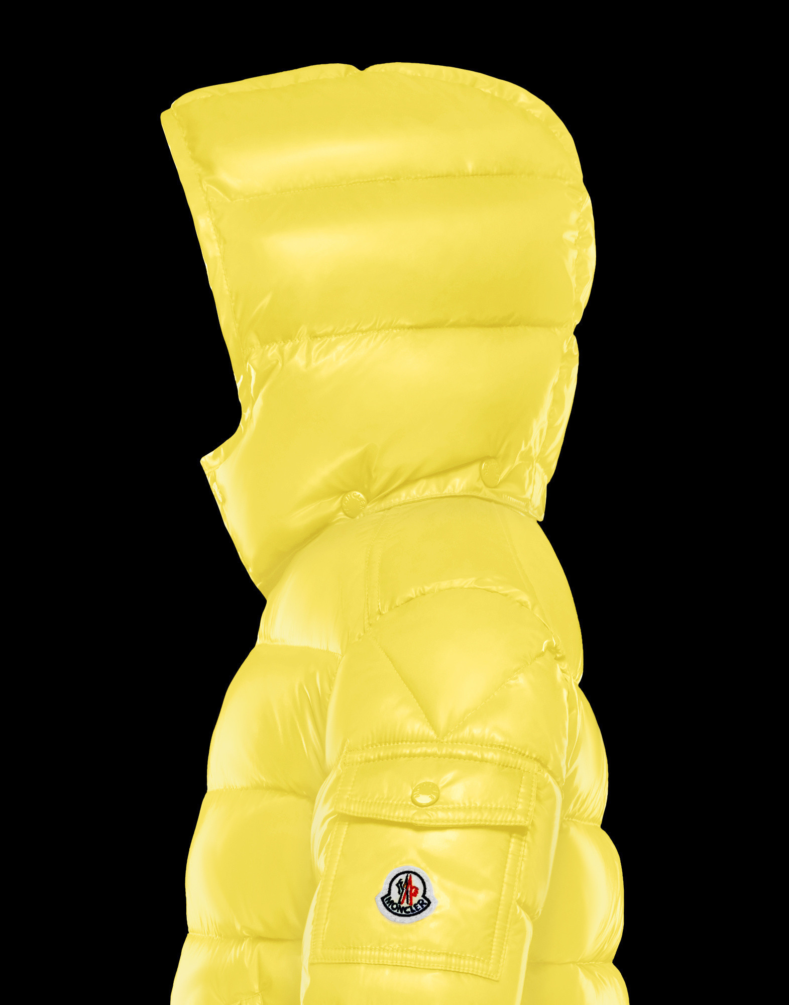 moncler maya yellow