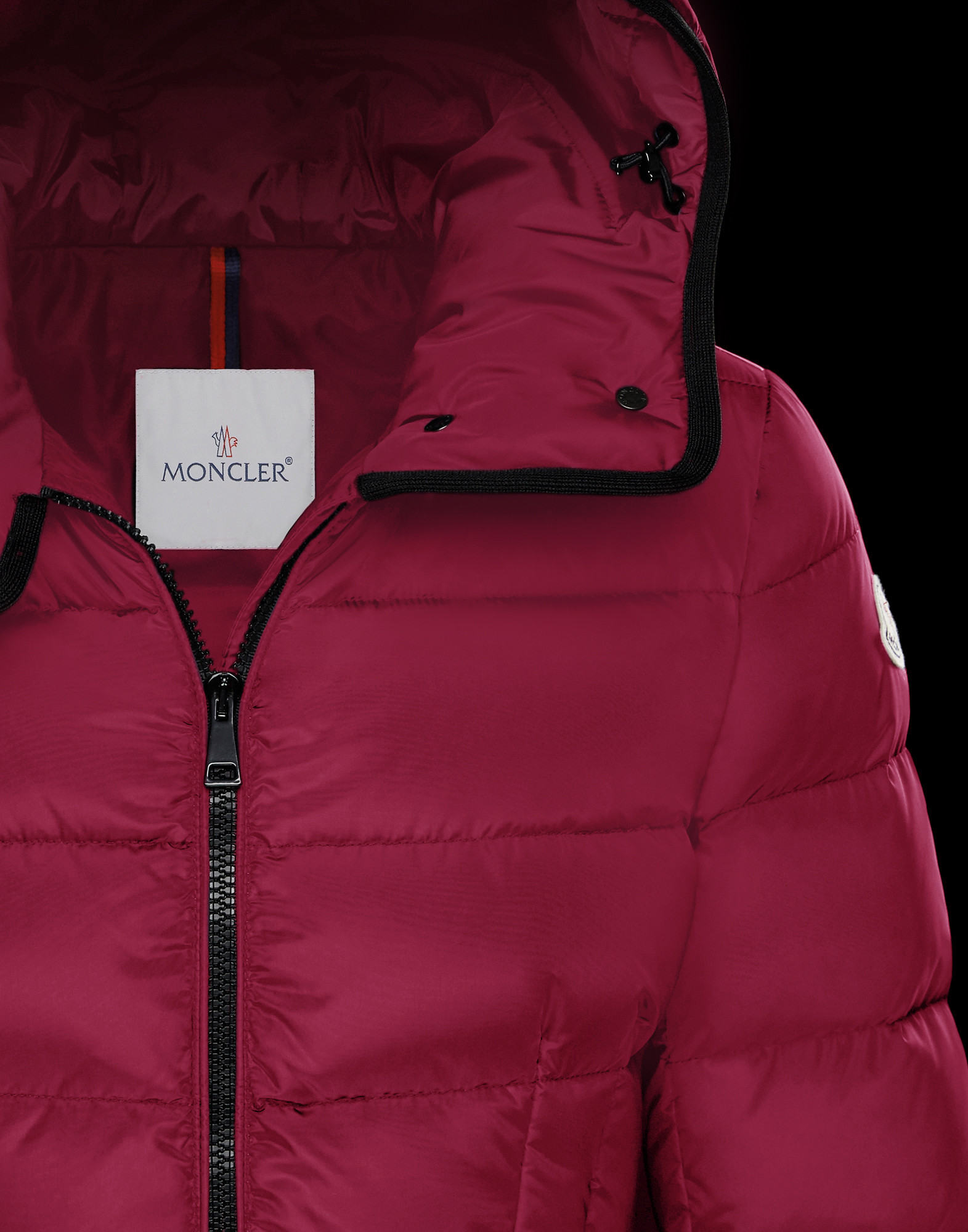 moncler betula hooded puffer coat