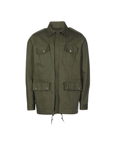 Apc A. P.c. Man Jacket Military Green Size Xs Cotton