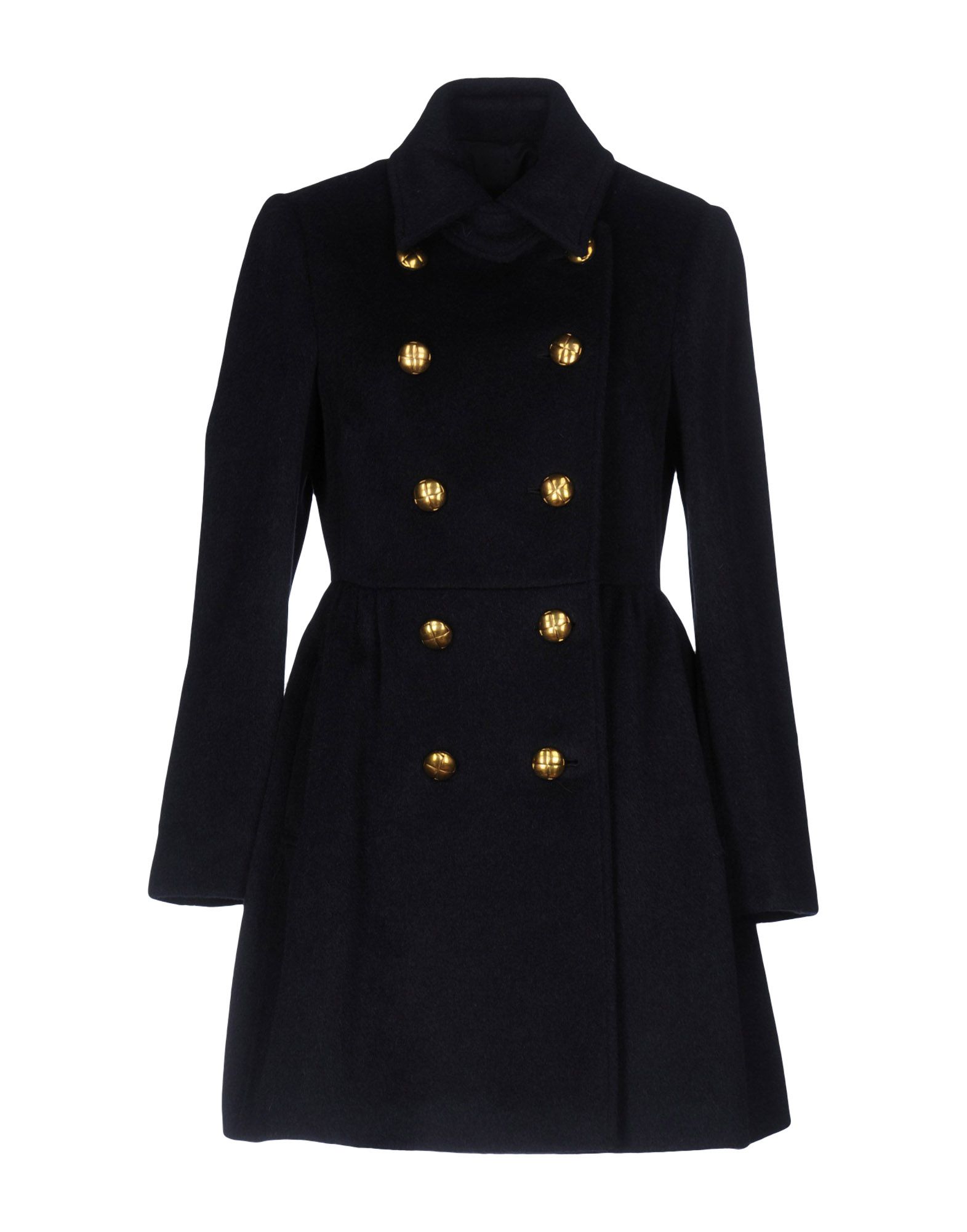 Red Valentino Coats In Dark Blue | ModeSens