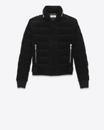 SAINT LAURENT Coats D Oversized officer coat in black wool
f