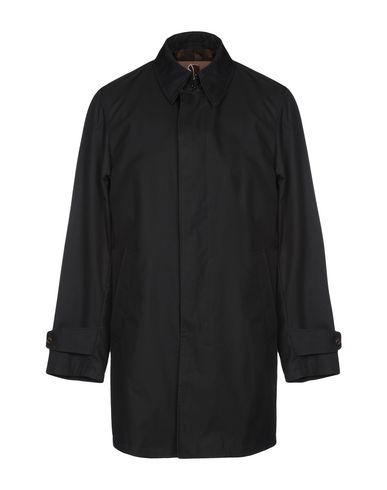 Man Overcoat & Trench Coat Black Size 40 Cotton, Polyamide