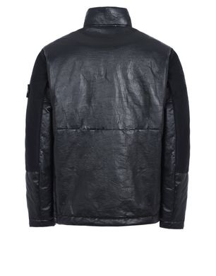 Stone island cheap featherweight leather jacket