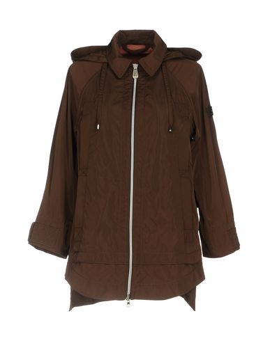 Peuterey Woman Overcoat & Trench Coat Chocolate Brown Size 6 Polyester In Brown