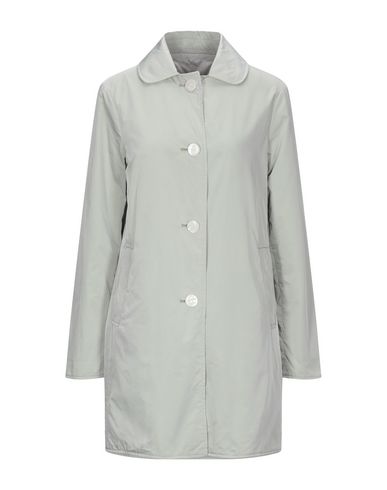 Woman Overcoat & Trench Coat Sky blue Size 14 Polyester