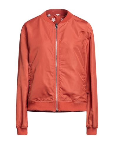 Kengstar Woman Jacket Orange Size S Polyester