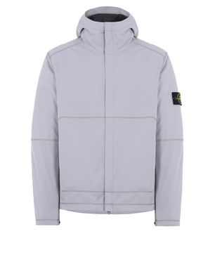 Stone island light soft store shell si check grid