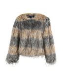 UNREAL FUR Damen Kunstpelz Farbe Sand Gr��e 6