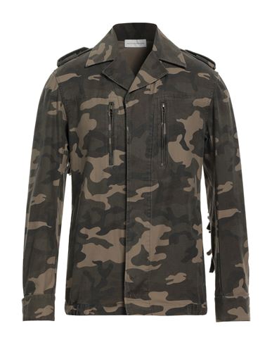 Man Jacket Military green Size XS Cotton