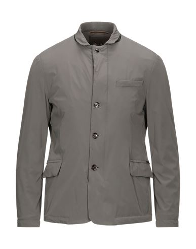 Moorer Man Blazer Charcoal Size 44 Polyamide, Polyurethane In Grey