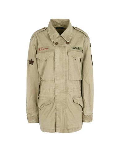 POLO RALPH LAUREN レディース ブルゾン カーキ S コットン 100% The Iconic Desert Cotton jacket