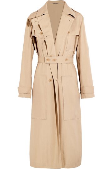 Belted silk trench coat | BOTTEGA VENETA | Sale up to 70% off | THE OUTNET