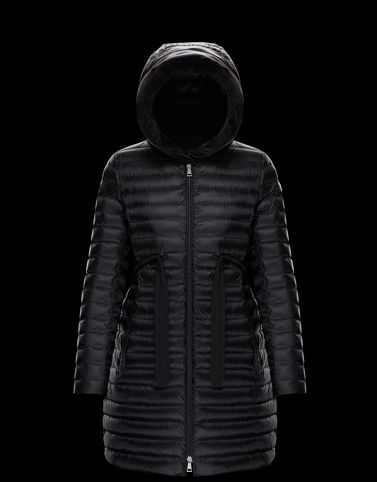 MONCLER BARBELFUR - Long outerwear - women