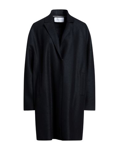Harris Wharf London Woman Coat Midnight Blue Size 12 Virgin Wool