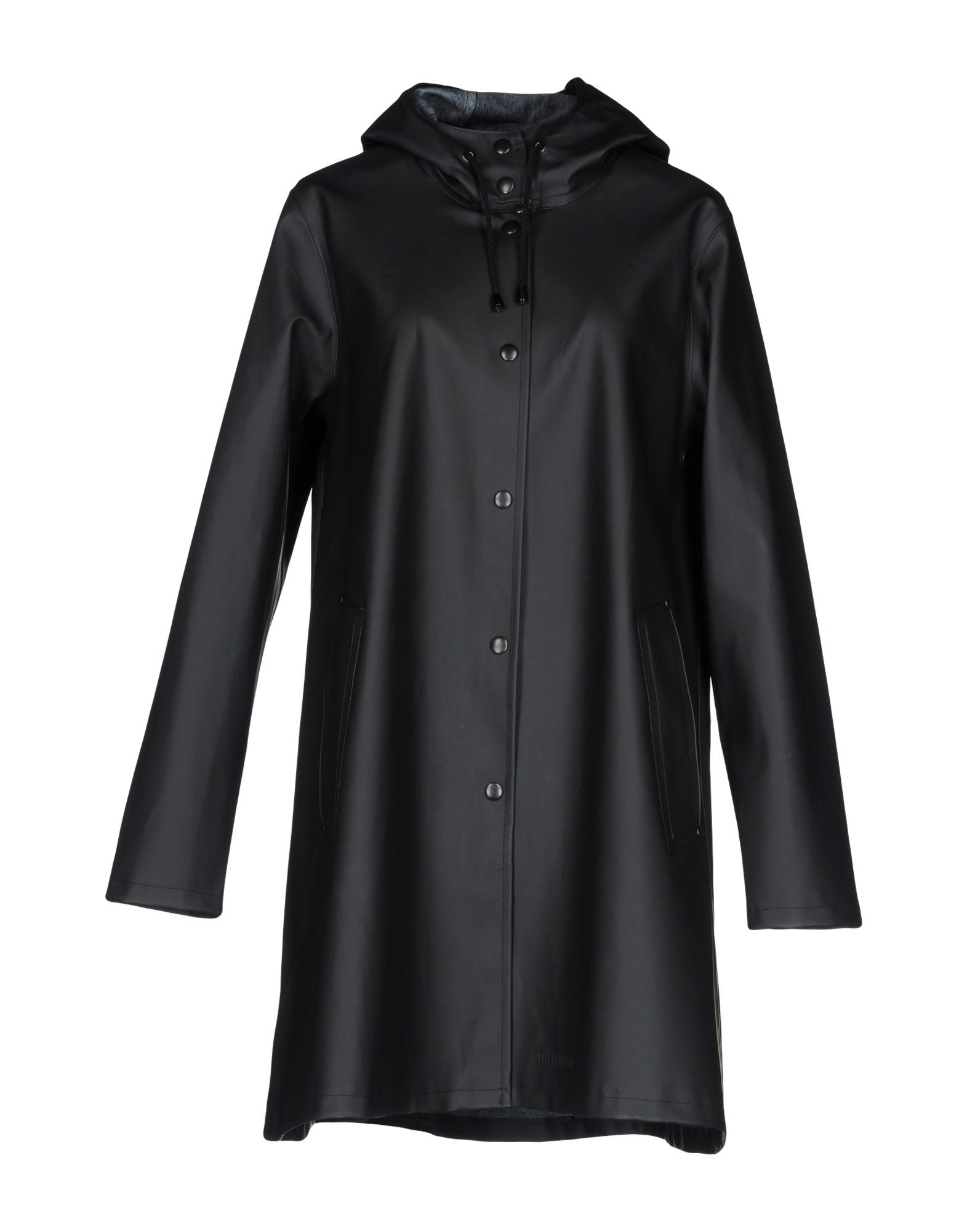 Stutterheim Overcoats In Black