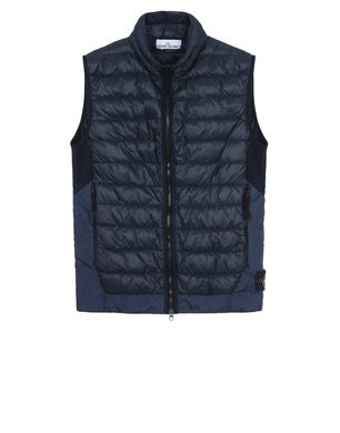 G0124 GARMENT DYED MICRO YARN DOWN_PACKABLE Gilet Stone Island Homme  Boutique Officielle