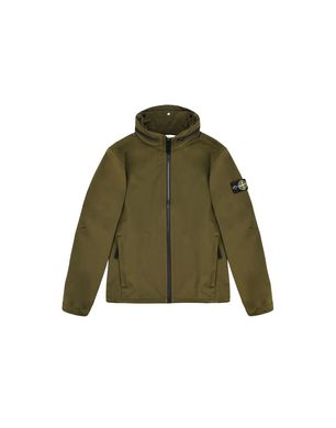 Junior stone island soft shell outlet jacket