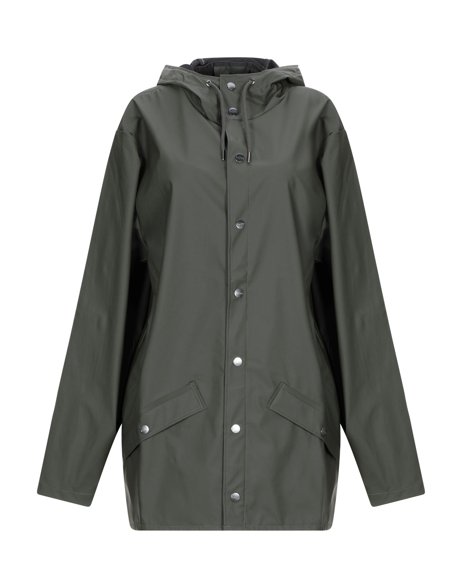 Rains Short Waterproof Jacket-green