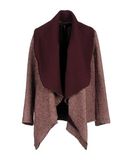 MANILA GRACE Damen Mantel Farbe Bordeaux Gr��e 4