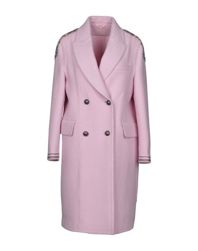 Woman Coat Pink Size 8 Virgin Wool