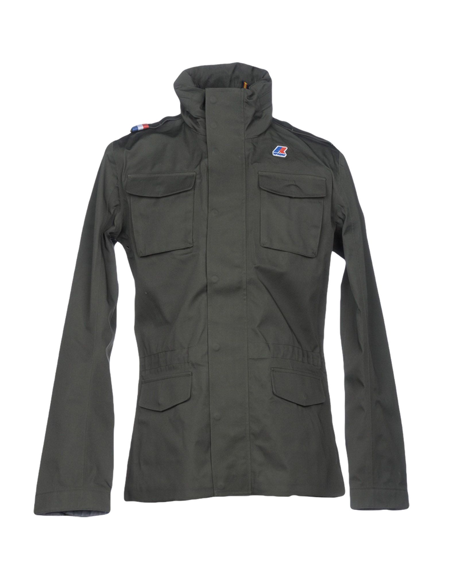 K-way Jacket In Military Green