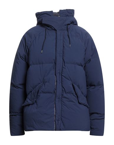 Ten C Man Down Jacket Navy Blue Size 46 Polyamide | ModeSens