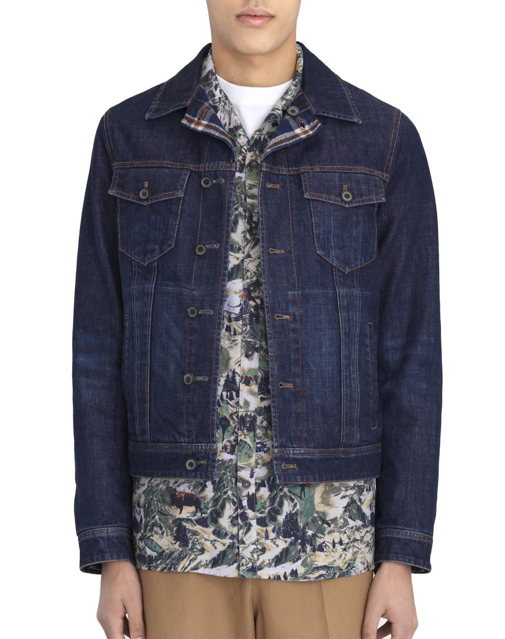 reversible trucker jacket